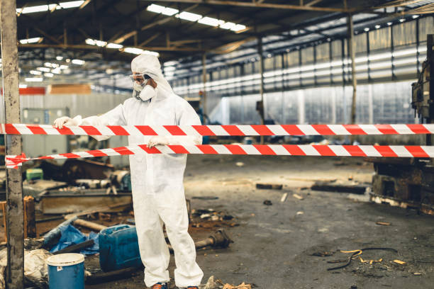 Professional Infectious Disease Decontamination technician working in Rushmore, MN
